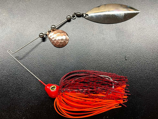 Spinnerbait (Red Shad)
