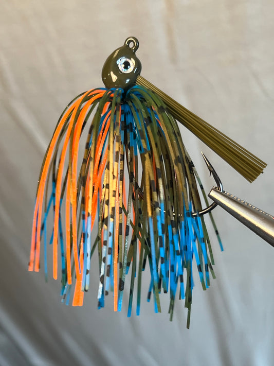 Swim jig bluegill