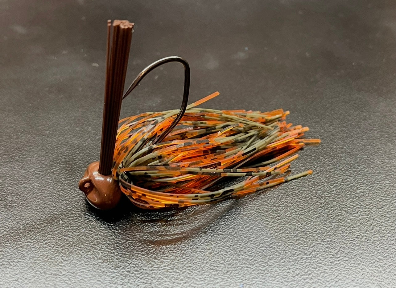 Football Jig "Orange Craw”